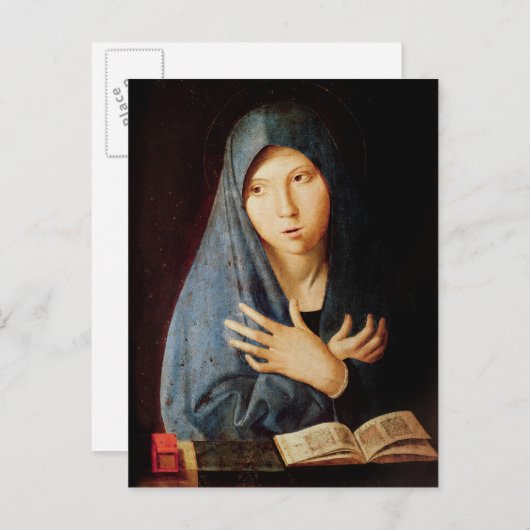 Carte Postale Annonciation, ch.1473-74 (Devant / Derrière)