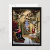 Carte Postale Annonciation, ch.1570-73 (Devant / Derrière)