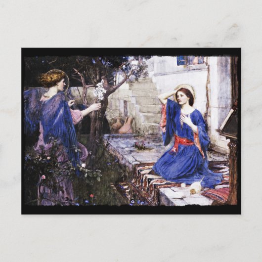 Carte Postale Annonciation dans le jardin (Devant)