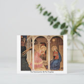 Carte Postale Annonciation De Fra Angelico (Debout devant)