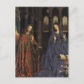 Carte Postale Annonciation de Jan van Eyck (Devant)