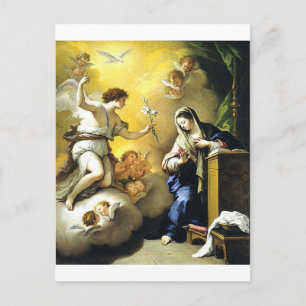 Carte Postale Annonciation de Paolo de Matteis, 1712.