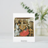 Carte Postale Annonciation De Robert Campin (Debout devant)