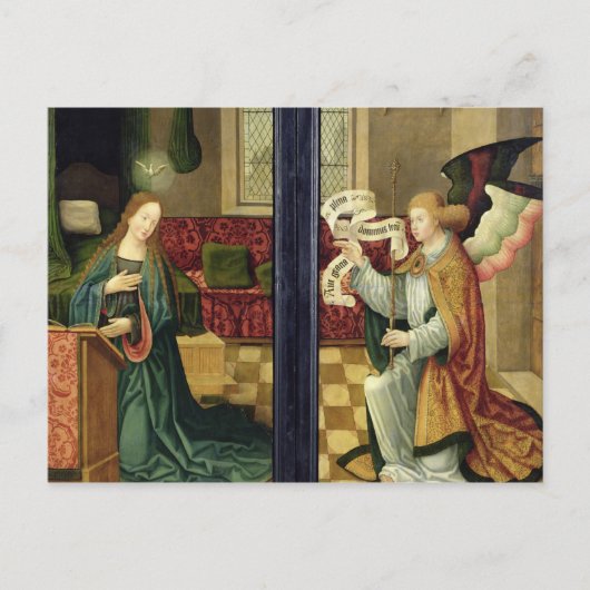 Carte Postale Annonciation, école de Cologne (Devant)