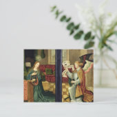 Carte Postale Annonciation, école de Cologne (Debout devant)