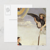 Carte Postale Annonciation et saints (Devant / Derrière)