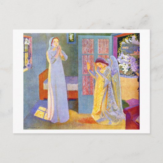 Carte Postale Annonciation, Maurice Denis (Devant)