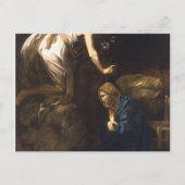 Carte Postale Annonciation Par Caravaggio (Devant)