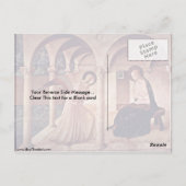 Carte Postale Annonciation Peinte Par Fra Angelico (Dos)