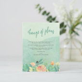 Carte Postale Annulations du mariage Changement de régime report (Debout devant)