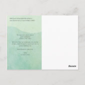 Carte Postale Annulations du mariage Changement de régime report (Dos)