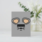 Carte Postale anonymat. (Debout devant)