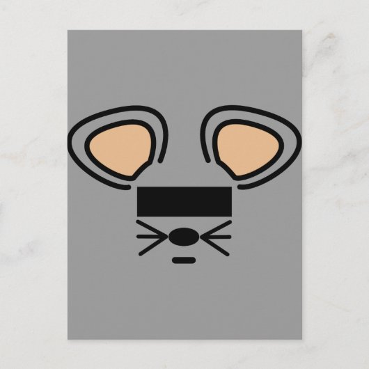 Carte Postale anonymat. (Devant)