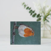 Carte Postale Ansichtkaart Roodborst. (Debout devant)