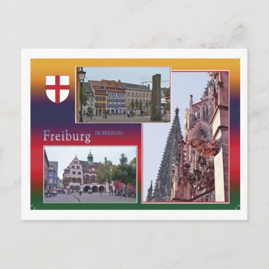 Carte Postale Ansichtskarte Freiburg (Devant)