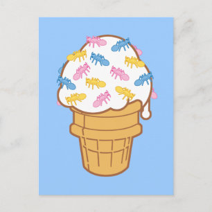 Carte Postale Ant Ice