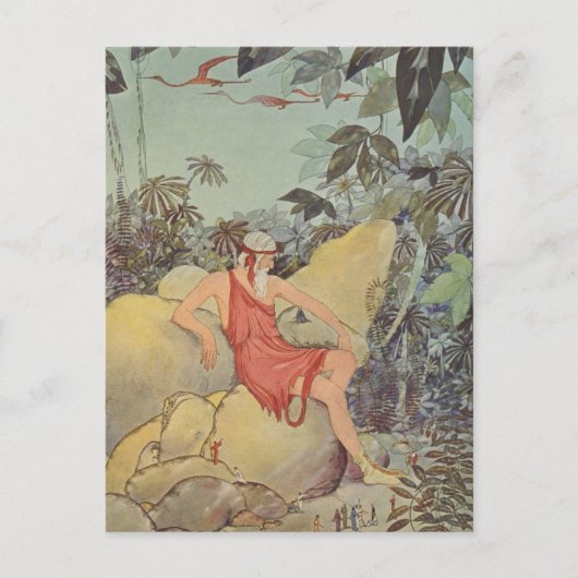 Carte Postale Antaeus et les Pygmées (Devant)