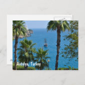 Carte Postale Antalya, Turquie (Devant / Derrière)