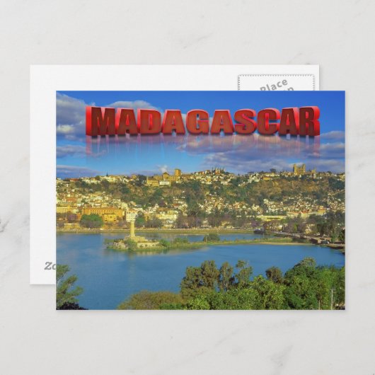 Carte Postale Antananarivo, Madagascar (Devant / Derrière)
