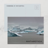 Carte Postale Antarctique (Devant / Derrière)