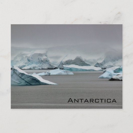 Carte Postale Antarctique (Devant)