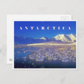 Carte Postale Antarctique (Devant / Derrière)