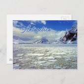 Carte Postale Antarctique (Devant / Derrière)