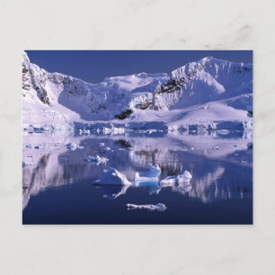 Carte Postale Antarctique, baie du Paradis
