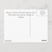 Carte postale antarctique de rêveur (Dos)