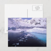 Carte Postale Antarctique. Expédition à travers les paysages de (Devant / Derrière)