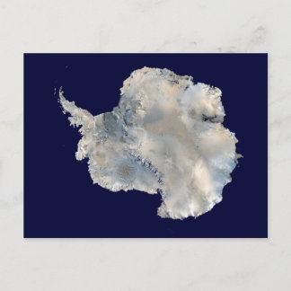 Carte Postale Antarctique (NASA Blue Marble Imagery)