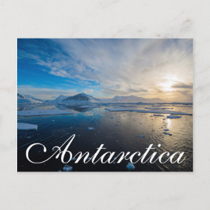 Carte Postale Antarctique. Près de l'île d'Adélaïde. Le Gullet 2