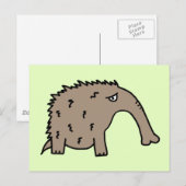 Carte Postale Anteater (Devant / Derrière)