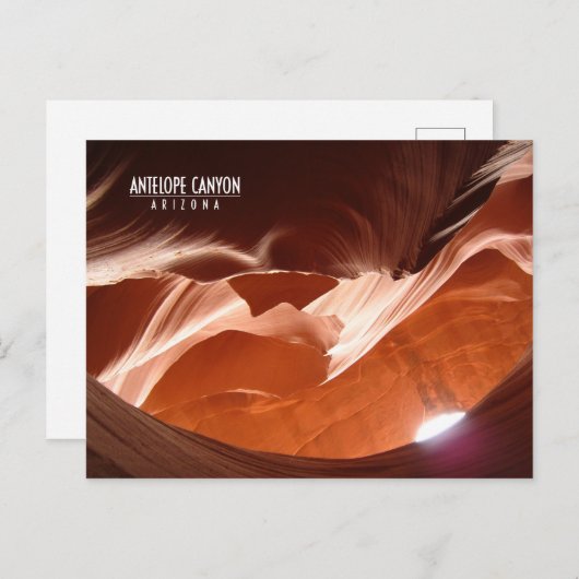 Carte postale Antelope Canyon (Devant / Derrière)