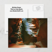 Carte Postale Antelope Canyon (Devant / Derrière)