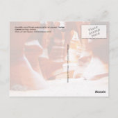 Carte Postale Antelope Canyon, Arizona (Dos)