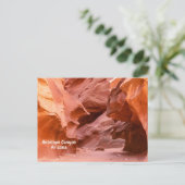 Carte Postale Antelope Canyon Arizona Natural Wonder (Debout devant)