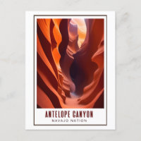 Antelope Canyon Navajo Nation Art Déco