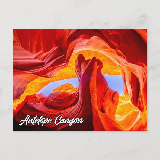 Carte Postale Antelope Canyon, Page, Arizona, États-Unis (Devant)