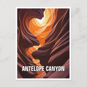 Carte Postale Antelope Canyon Souvenir