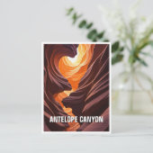 Carte Postale Antelope Canyon Souvenir (Debout devant)