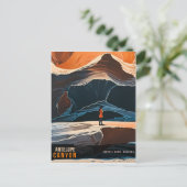 Carte Postale Antelope Canyon, USA (Debout devant)