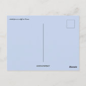 Carte Postale Antelope sur une falaise à Oman (Dos)