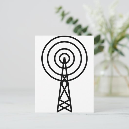 Carte Postale antenne antenne (Debout devant)