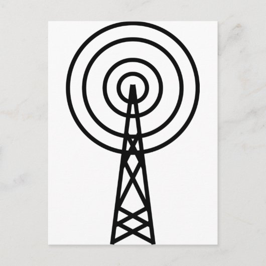 Carte Postale antenne antenne (Devant)