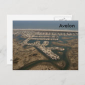 Carte Postale Antenne d'Avalon (Devant / Derrière)
