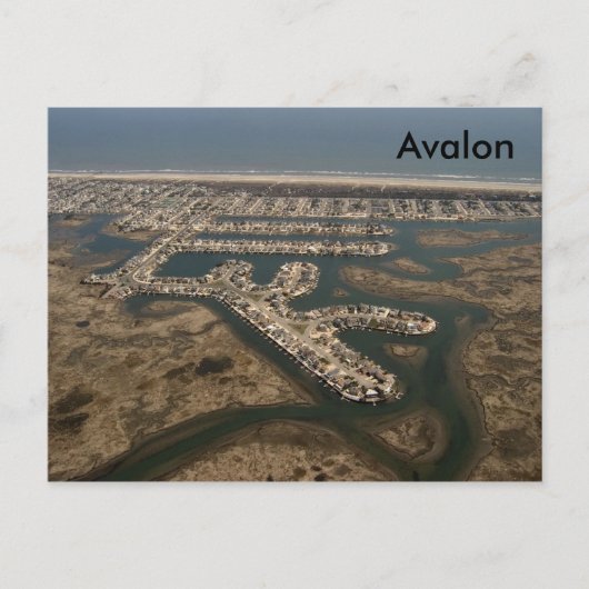 Carte Postale Antenne d'Avalon (Devant)