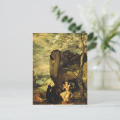 Carte Postale Anthony le Grand et Paul de Thèbes (Debout devant)