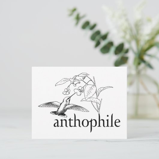 Carte Postale Anthophile (Debout devant)