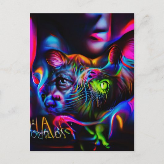 Carte Postale Anthrophobie (Devant)